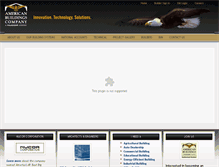 Tablet Screenshot of americanbuildings.com