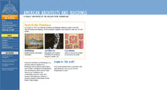 Desktop Screenshot of americanbuildings.org